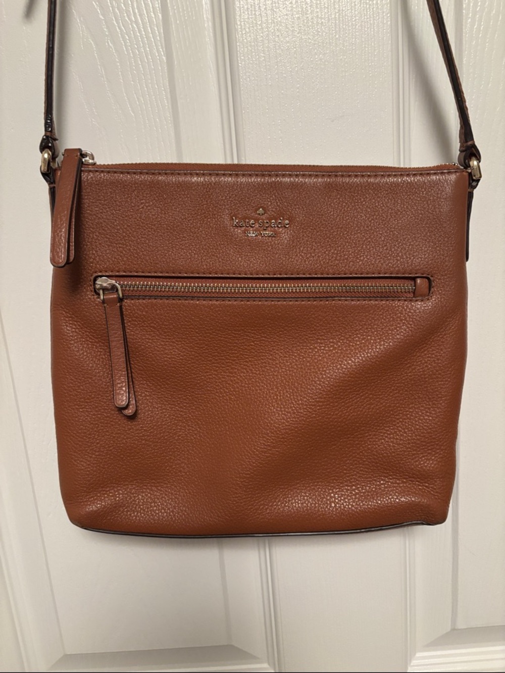 kate spade Brown Leather Crossbody Bag